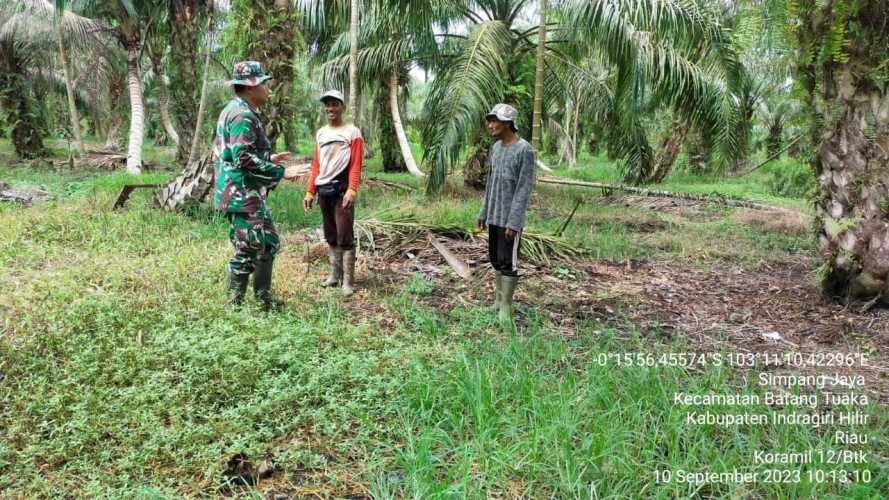 Serda Siswanto Memulai Kegiatan Pagi dengan Patroli Karhutlah