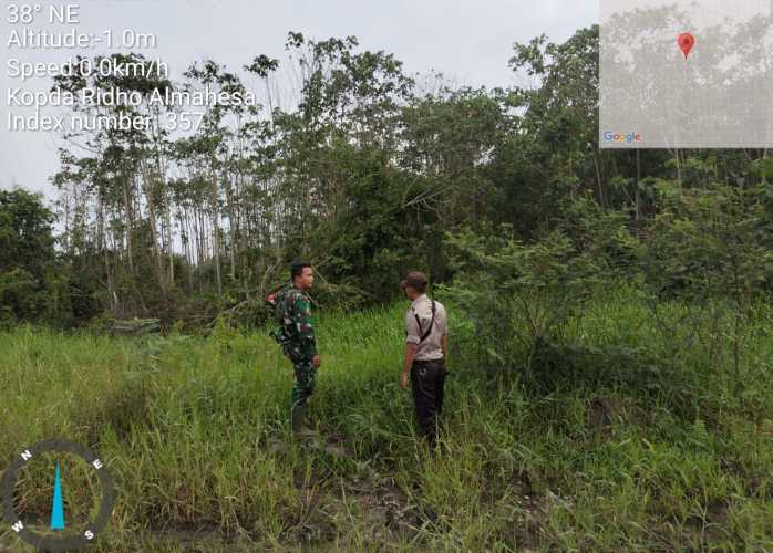 Kopda Ridho Tidak Temukan titik Hospot di Lahan Konsesi