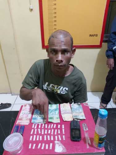 Pengedar Shabu di Tempuling Ditangkap