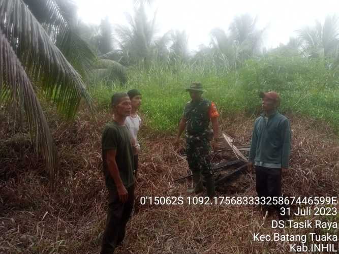 Babinsa  Canangkan Pencegahan Karhutlah Berkelanjutan