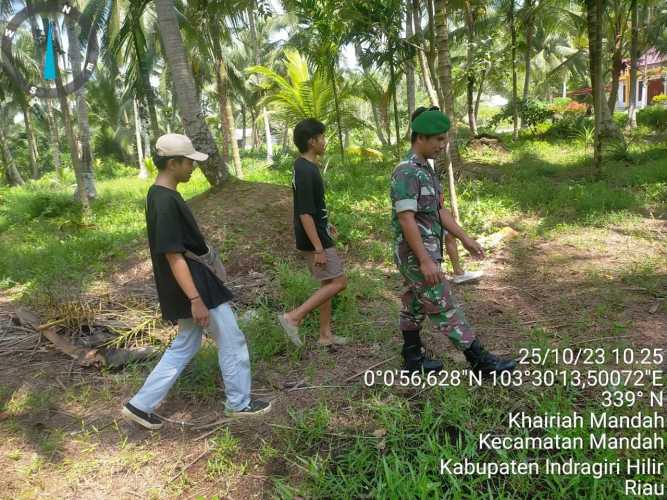 Serda Tulus Lumban Gaol Menjaga Kontinuitas Lahan Bebas Karhutlah