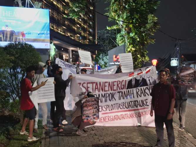 Rakernas METI Diterpa Protes: Gerakan Pemuda Energi Bongkar Sisi Gelap Transisi Energi
