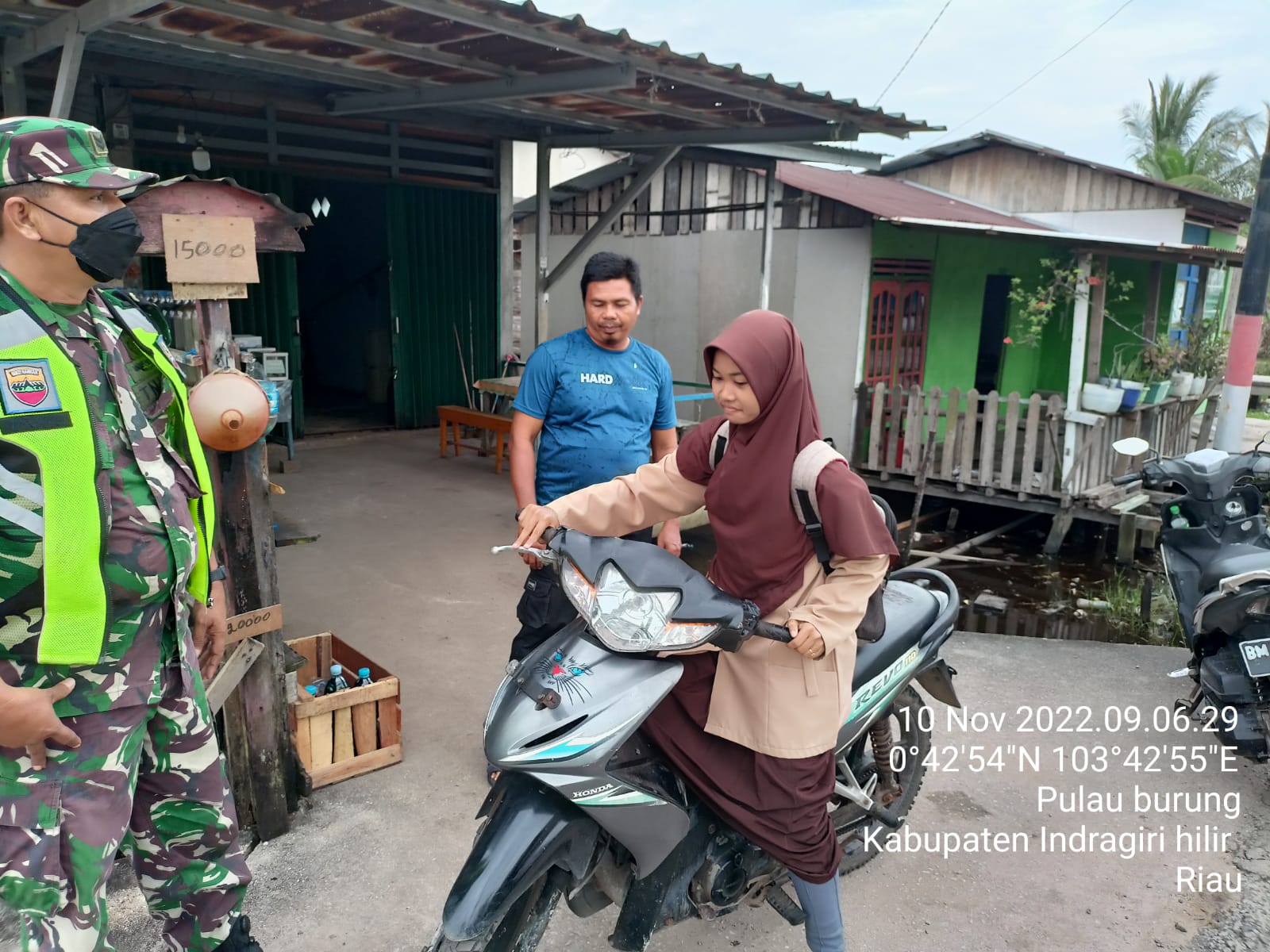 Sertu Kadirus Berlakukan Protokes Bagi Pelajar Sekolah