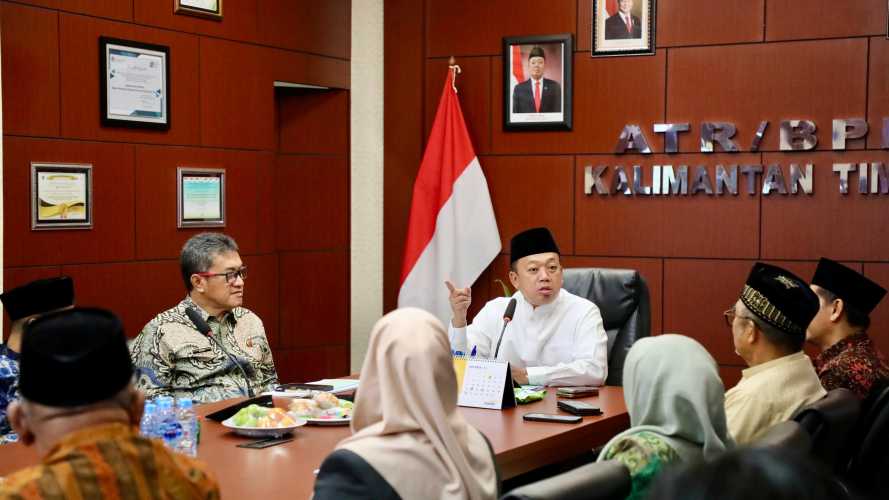 Ajak Organisasi Keagamaan Sertipikasi Lembaga Pendidikan, Menteri Nusron: Sebagai _Early Warning System