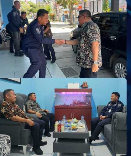 Kepala KSOP Kelas IV Tembilahan Terima Kunjungan Plt.Kadishub Inhil
