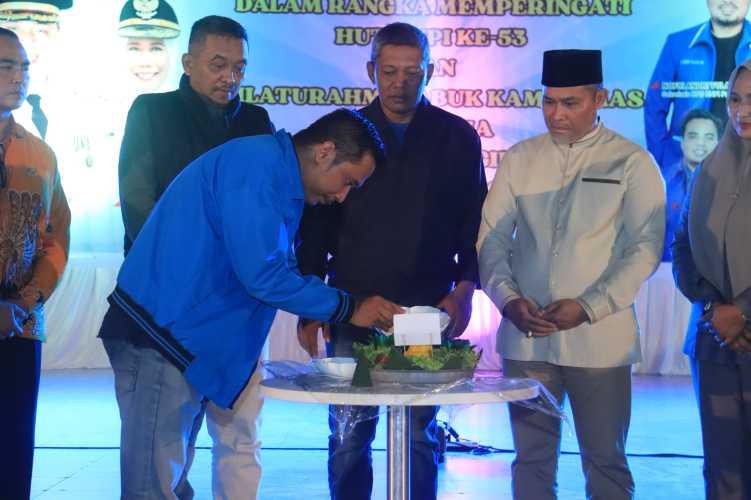Polres Inhil Pererat Sinergi Lewat Silaturahmi Sabuk Kamtibmas dan Peringatan HUT Ke-53 KNPI