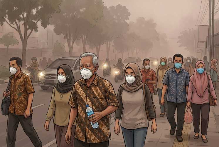 Cegah Polusi Asap Karhutla Riau, Dokter Paru Sarankan Pakai Masker N95