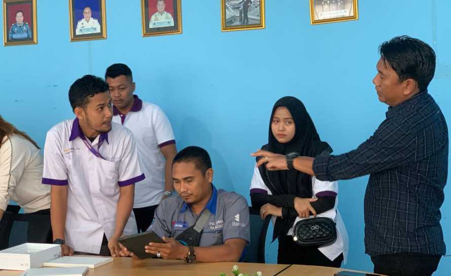 KSOP Kelas IV Tembilahan Akan Launcing Antara Easybook dan Pihak Kapal.