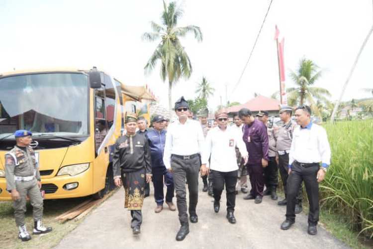 Menteri PU RI Lakukan Kunker Ke Kuansing Jalankan Program Strategis Nasional