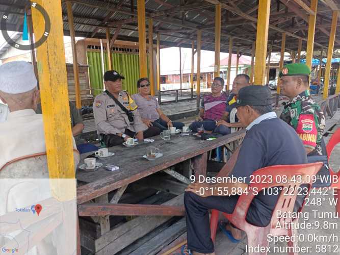 Babinsa Jadi Corong Pengendalian Kamtibmas