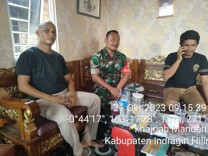 Kopda Sudarwis Jalankan Rutinitas Komsos Secara Terpadu