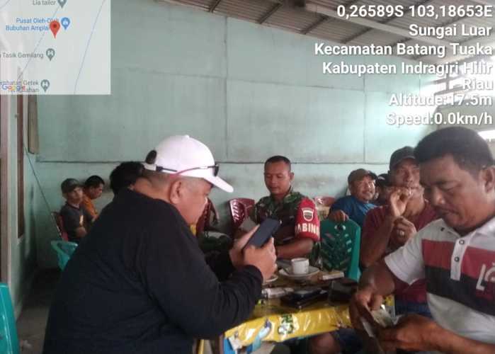 Kedai Kopi Sarana Pendekatan Warga dengan Babinsanya