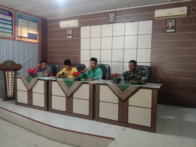 Danposramil 01/Tembilahan Menghadiri Rapat Teknis Peringatan HUT RI ke-80 di Kecamatan Tembilahan Hulu