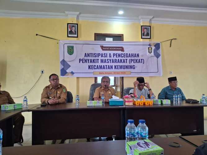 Kecamatan Kemuning Bangkit Melawan Narkoba, Tokoh Masyarakat dan Pemerintah Siap Bertindak