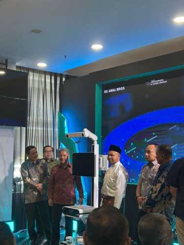 Pertama di Sumatera, RS Awal Bros Resmikan Bedah Ortopedi Robotik