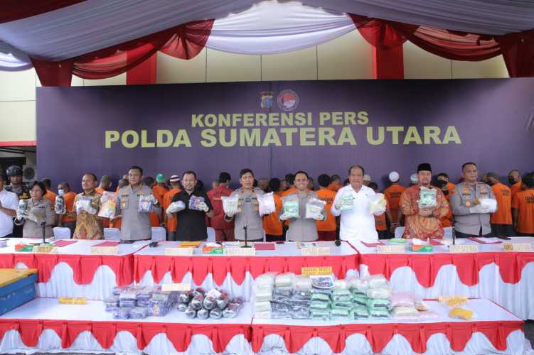 Bupati Dukung Polres Dalam Penekanan Peredaran Narkoba di Asahan