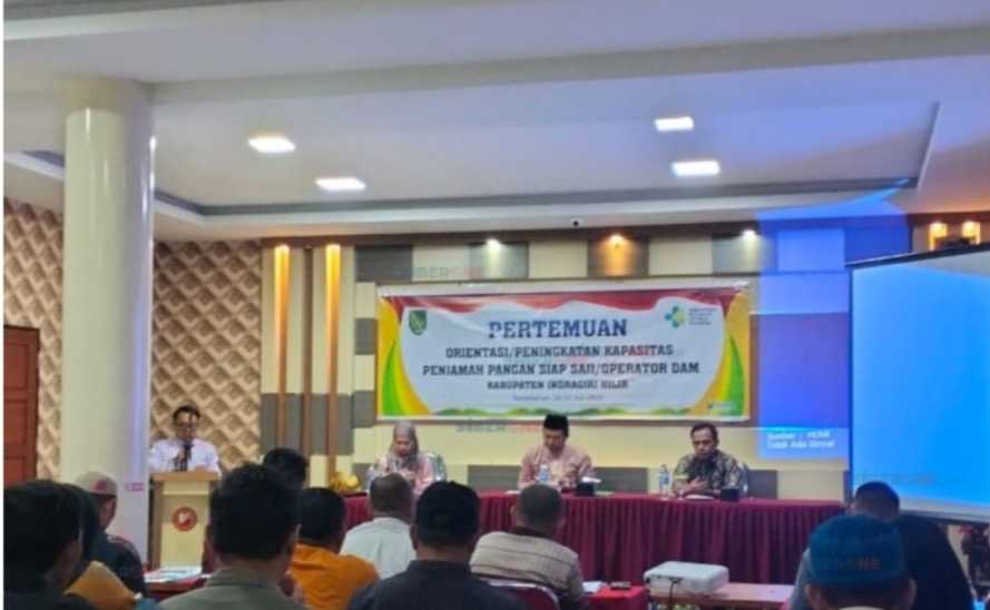 Dinkes Inhil Gelar Pertemuan Peningkatan Kapasitas Penjamah Makanan Siap Saji dan Operator DAM