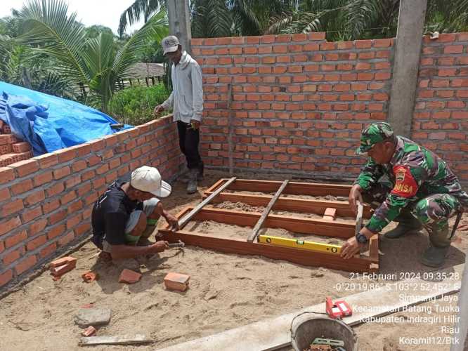 Peran Babinsa Ciptakan Keselamatan Kerja