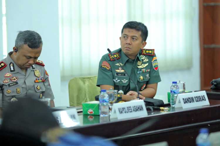 Dandim 0208 Asahan Ikuti Rakor Kemendagri Terkait Antisipasi Nataru 2025