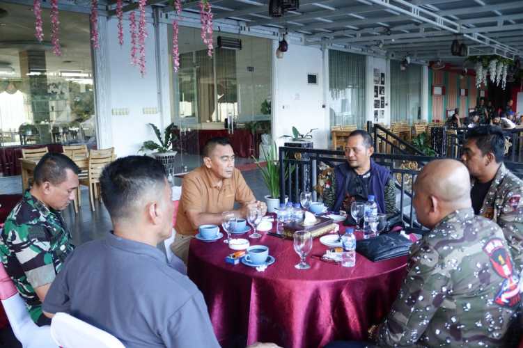 Direktur Pusat Informasi Teritorial Angkatan Darat Bangun Sinergitas Bersama Ormas di Asahan