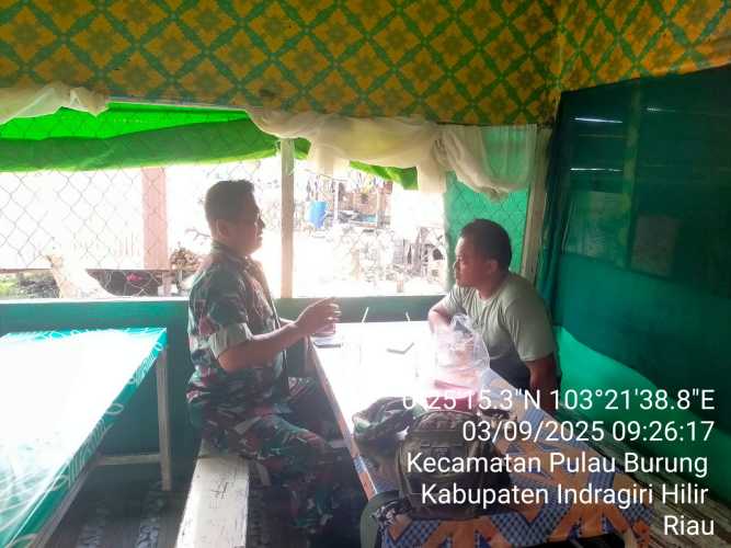 Babinsa Koramil 11/PBR Sukses Membangun Sinergi Masyarakat dalam kemeriahan HUT RI ke-80 melalui Komsos
