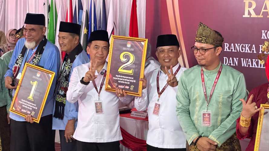 FERMADANI Dapat No Urut 2 Untuk Pilkada Inhil 2024