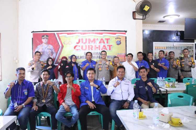 Bersama OKP dan Organisasi Mahasiswa, KNPI Inhil Siap Bantu Dan Sukseskan Polres Inhil Mengawal Pesta Demokrasi 2024