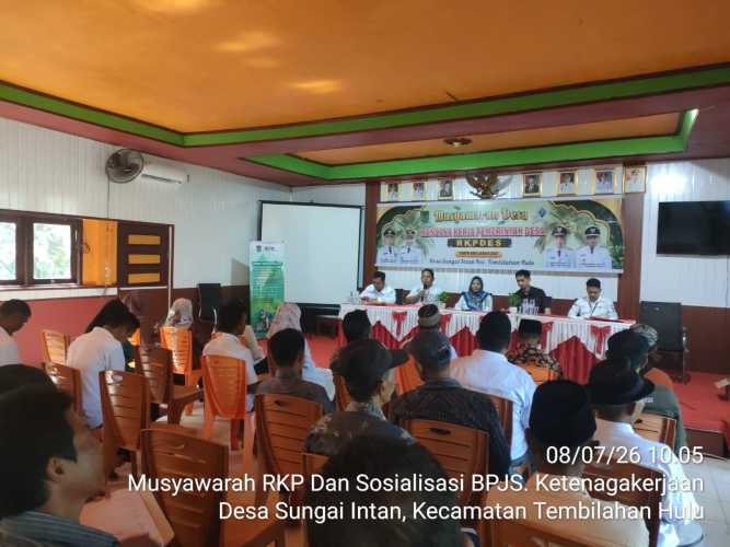 Pemdes Sungai Intan Gelar Musdes RKPDes Tahun Anggaran 2027