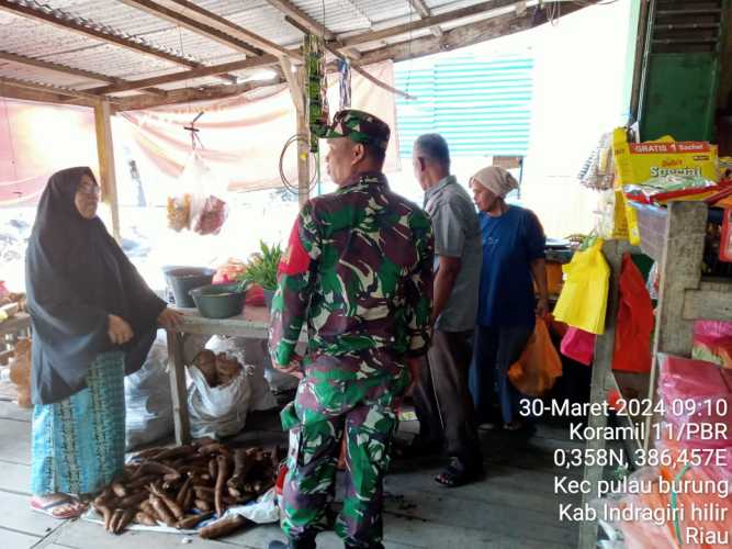 Serda Hendra Kardi Kontrol Spekulasi Harga Kebutuhan Pokok di Pasar Tradisional