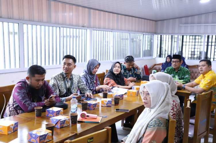 Pemkab Inhil Ikuti Acara Penyampaian Opini Ombudsman RI