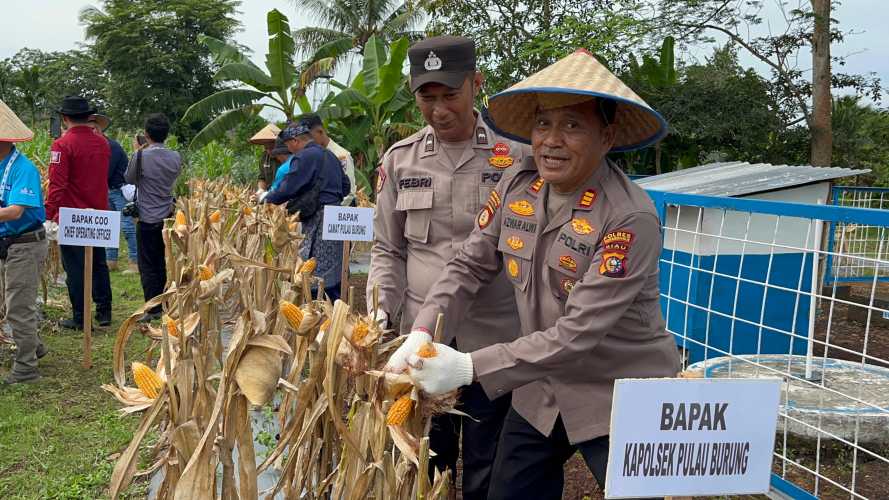 Beyond Security, Kapolres Inhil Buktikan Peran Strategis Polri dalam Pembangunan Pertanian