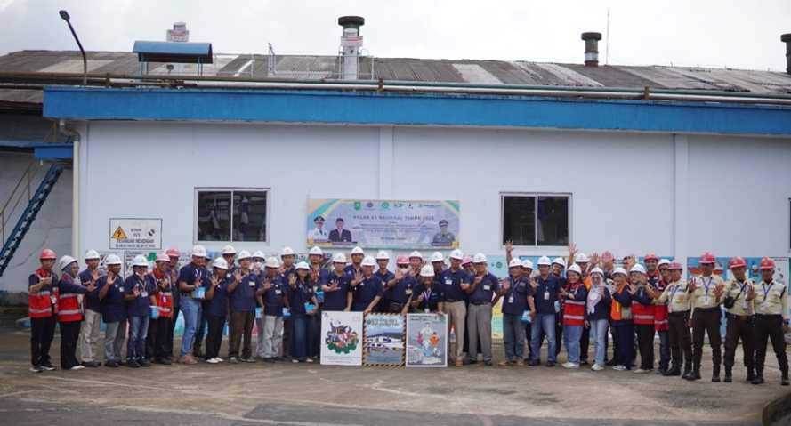 PT Pulau Sambu di Kuala Enok  Wujudkan Budaya Keselamatan dan Kesehatan Kerja dalam Peringatan Bulan K3 Nasional 2025