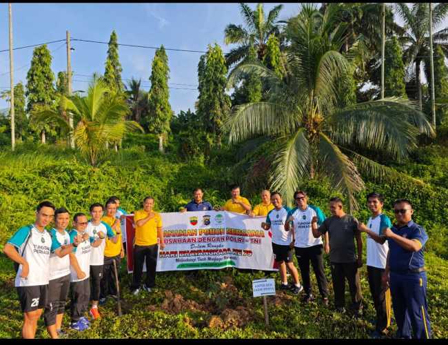 TNI-POLRI Apresiasi PT Tunggal Perkasa Plantations Sukses Selenggarakan Peringatan Hari Bhayangkara ke-79
