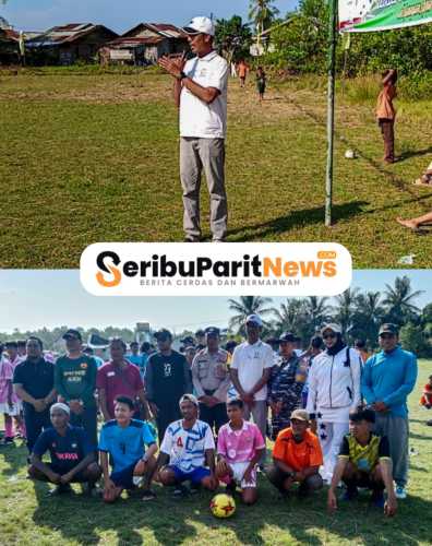 Turnamen Sepak Bola Semarakkan HUT RI ke-80 di Kepenghuluan Sinaboi