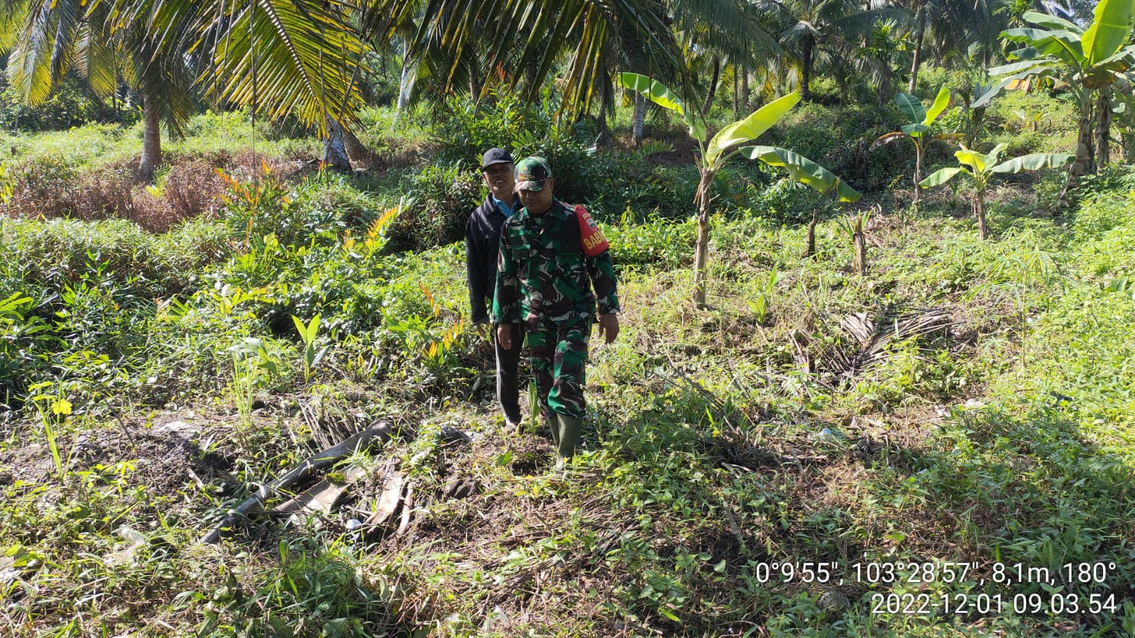 Serda Candra Bastian Patroli Karhutlah Lintas