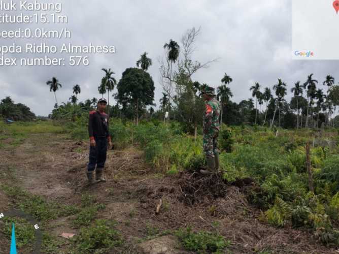 Kopda Rido Bersama RPK  Perusahaan  Lakukan Pemantauan Titik Api