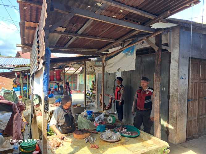 Satgas Preventif OPS Pekat Toba 2025 Gelar Patroli untuk Memelihara Kamtibmas