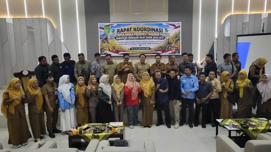Gandeng Penyuluh Pertanian Lapangan, Dinas Pertanian Inhil Mantapkan Penetapan Angka Produksi Pangan