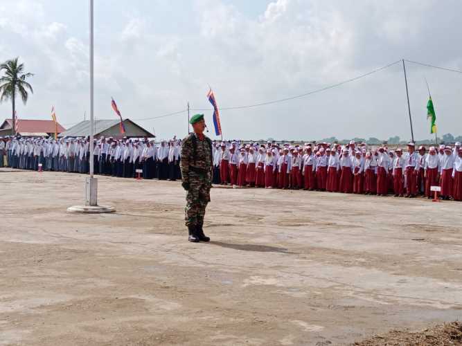 Sertu Januar Danup Detik-detik Proklamasi dalam rangka HUT RI Ke-79