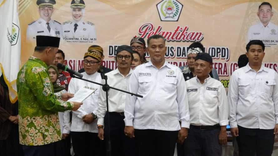Bupati Inhil Resmi Melantik Pengurus DPD GM Pujakesuma Periode 2025-2028