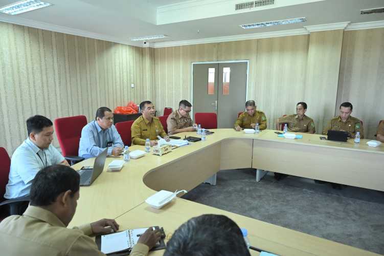 Pemerintah Kabupaten Rokan Hilir Bersama BPKP Riau Gelar Evaluasi Peran Fiskal dalam Pengendalian Inflasi Daerah