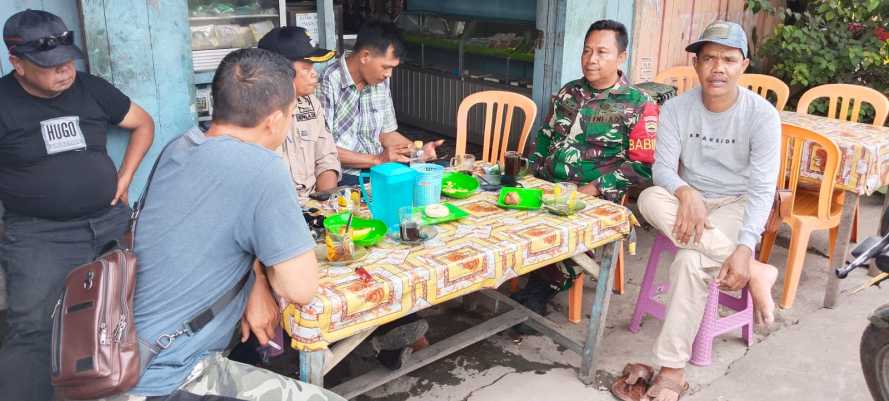 Serka Sugibiyono Lakukan Anjangsana Kepada Warga