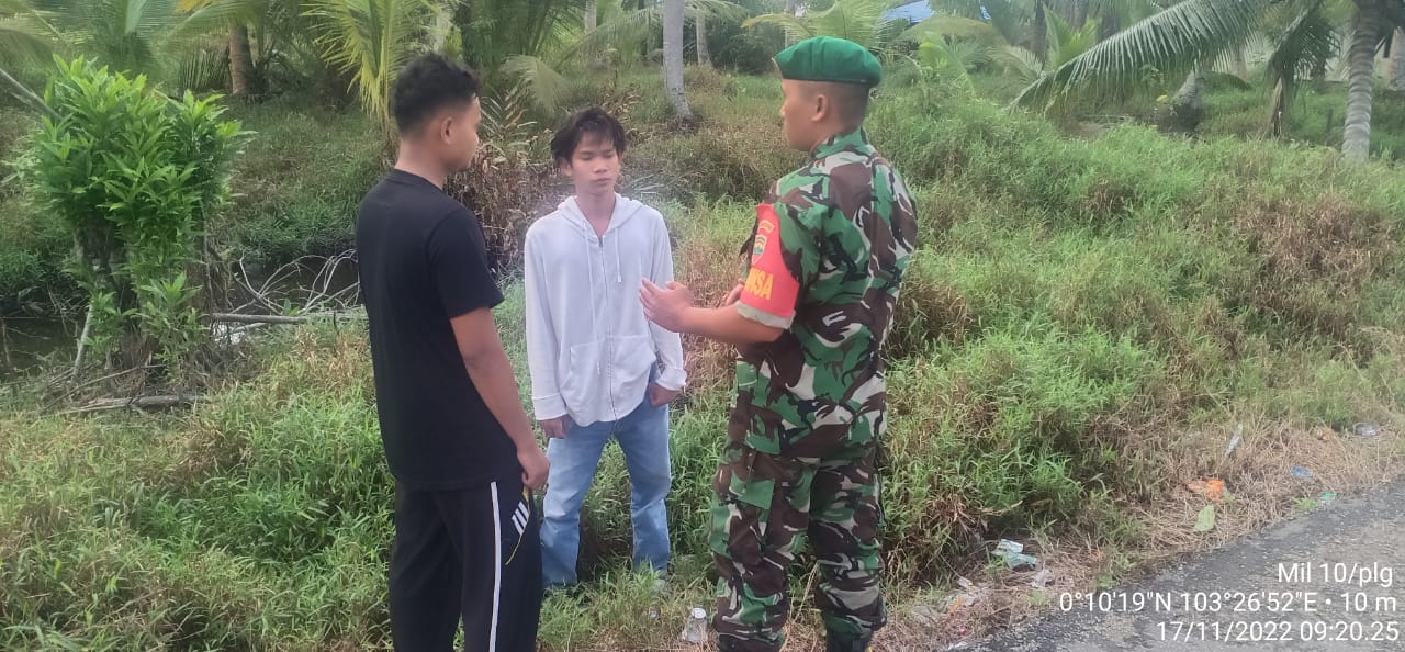 Koptu J.Manurung dalam Sosialisasi Karhutlah