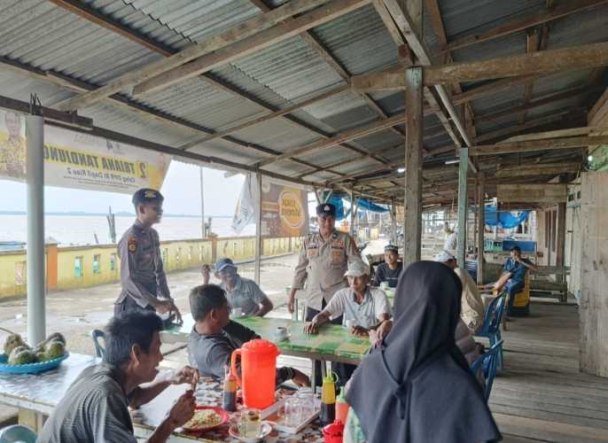 Cooling System Terus Dilakukan Personil Polsek Kuindra, AKP Suwandi Ajak Masyarakat Kondusif Pemilu 2024