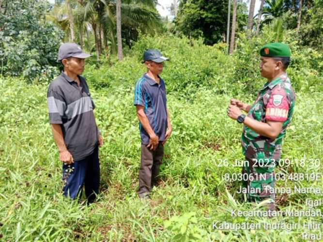 Serda Roni Berikan Sosialisasi Pencegahan Karhutlah Secara Rinci