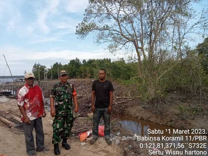 Sertu Wisnu Mainkan Pengawasan Karhutlah