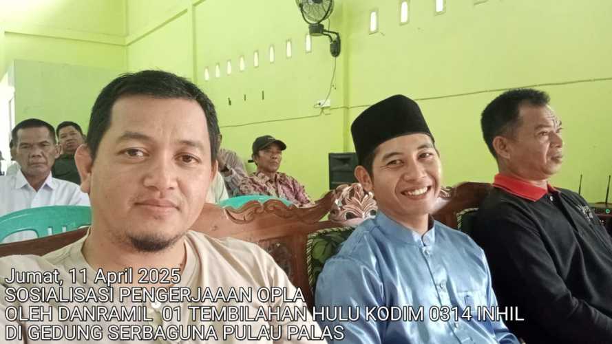 Kepala Desa Sungai Intan Dukung Penuh Program Oplah untuk Kesejahteraan Petani