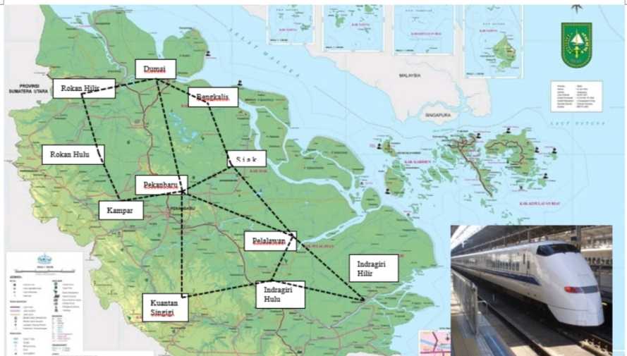 Titik Strategis Jalur Kereta Cepat Riau