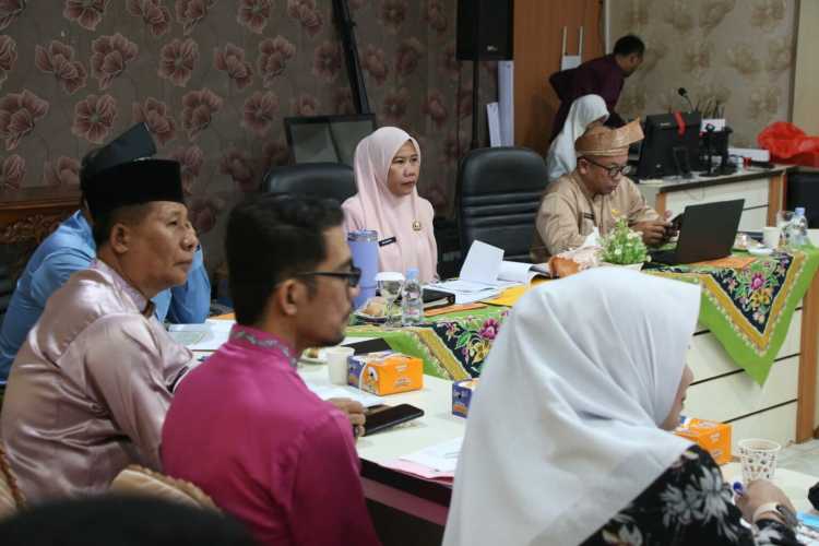 Wabup Yuliantini, S.Sos, M.Si, Pimpin Rapat Rencana Kerja Pencegahan dan Percepatan Penurunan Stunting