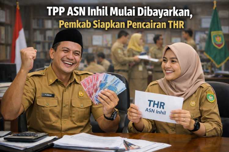 Kabar Baik bagi ASN Inhil, TPP Januari–Februari Cair, THR Sedang Diproses